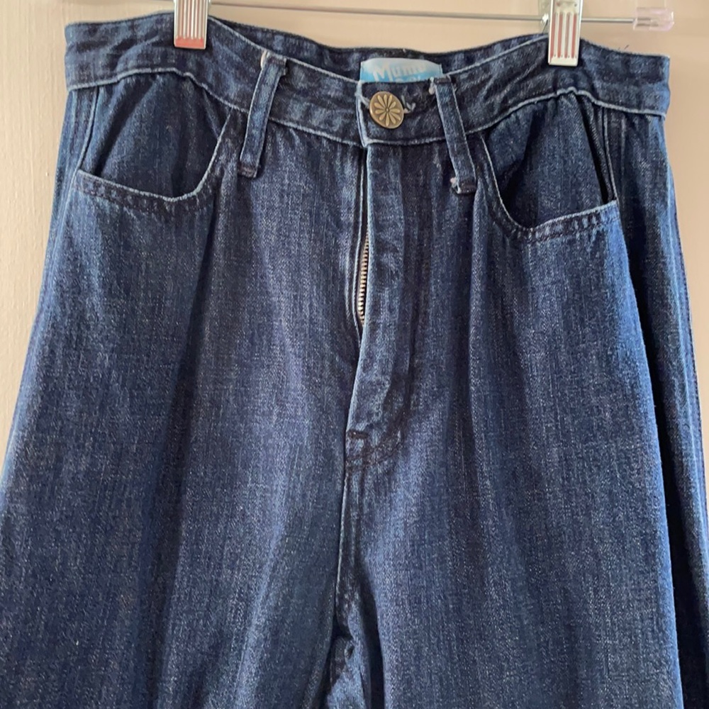 Show Me Your Mumu dark wash super flare 26